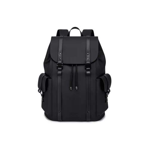 FAIRWHALE Симулированная микрофибра с нубуковым типом покрытия рюкзак стандартный мужской черный