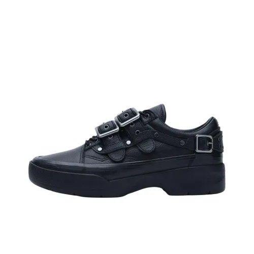 Vans Premium Old Skool Casual Black Women's