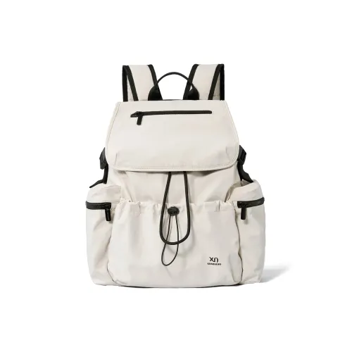 MOYYI Оксфорд Рюкзак Женские Лизер Зеленый Кремовый Белый