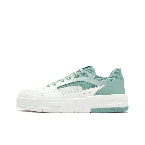 361° Slip Водонепроницаемый Амортизация Низкий Топ Скейтбординг Кроссовки Мужской Перо Белый Туманный Травяной Зеленый