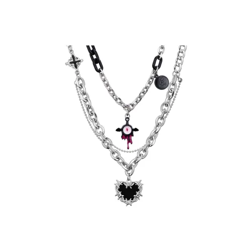 Cooraree Титановые стальные ожерелья унисекс