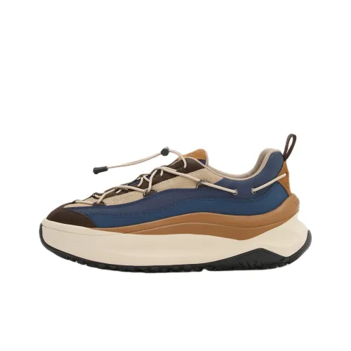 MOON BOOT Moon247 Low Топ Повседневная обувь Женская Синий Коричневый