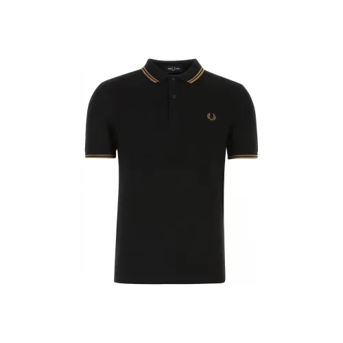 FRED PERRY Мужская черная поло