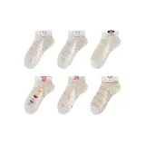 Белый кролик*2 + Коричневый пес + Сердце кролик + Розовая кошка + Полосы кролик