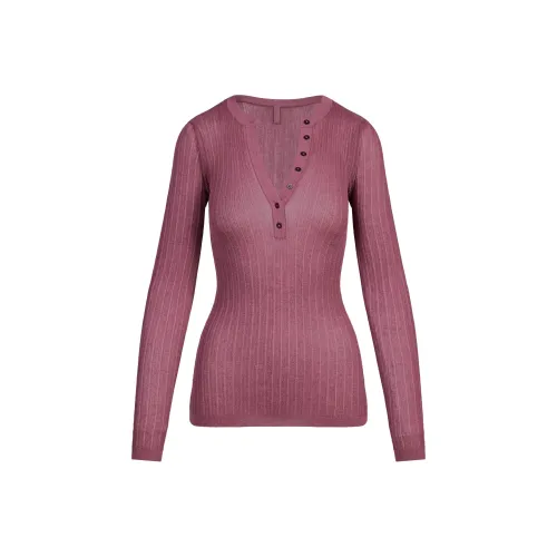 SKIMS Beet Цвет Женские T-рубашки