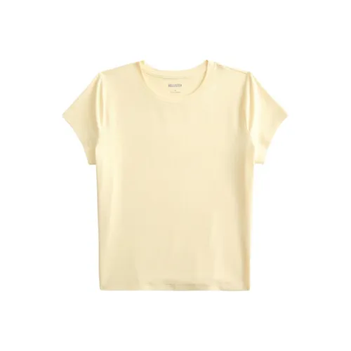 Hollister Желтые Женские T-рубашки