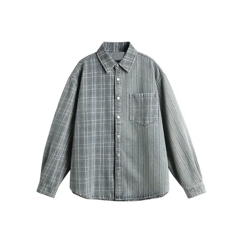 PINSCIO ZENIE Синий Унисекс Рубашки