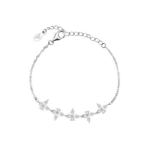 Диснеевские принцессы Медные браслеты Женские Серебряные