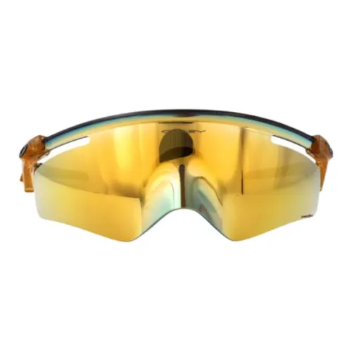 Oakley Пластик Нерегулярная форма Солнцезащитные очки Мужской Желтый