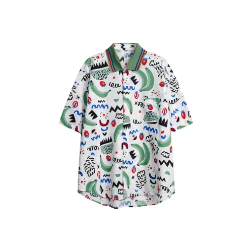 HYLHYL Многоцветные Унисекс Рубашки