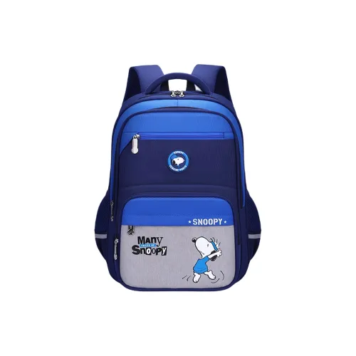 SNOOPY Полиэстер Студенческая Сумка Стандартная Детская Синяя Зеленая Розовая Красная