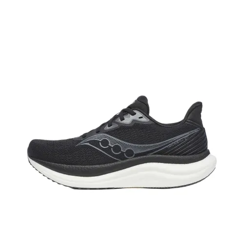 Saucony Triumph Victory 23 Дышащие Беговые Кроссовки Мужские Черные
