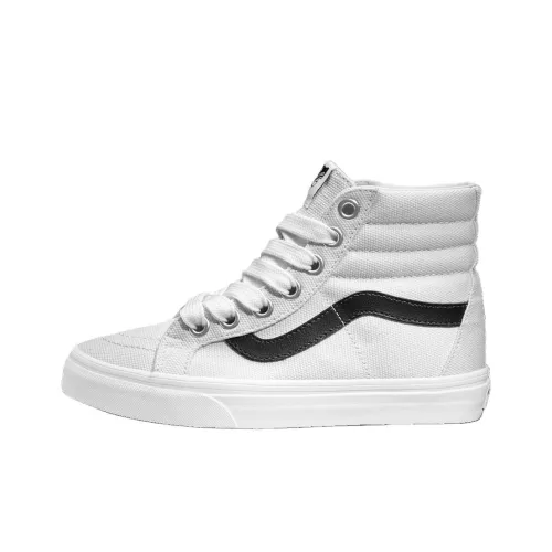 Vans Sk8 Hi Высокие Кроссовки для Скейтбординга Унисекс Белые