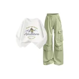 Ди Гора Белый + Ди H Квадрат Крючок и петля K На открытом воздухе Зелёный