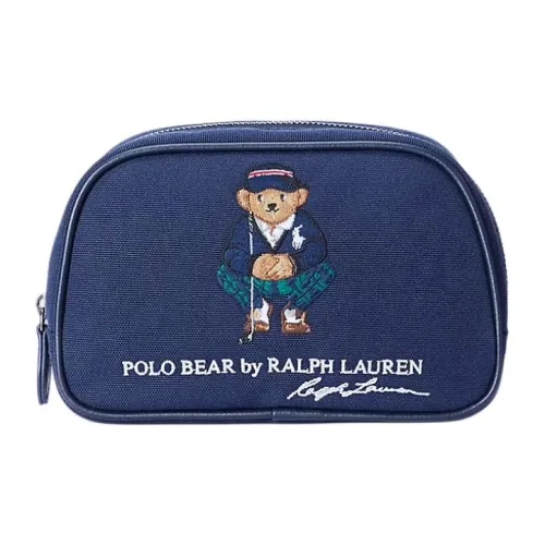 Polo Ralph Lauren Полиэстер Кошелек Маленький Мужской Синий
