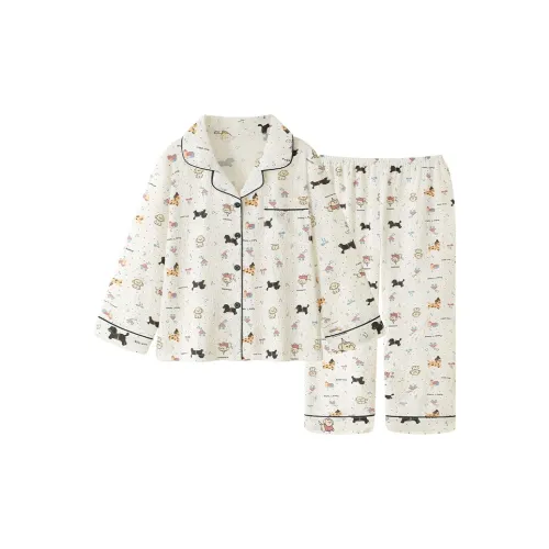 O'MESIK Щенок Парк развлечений Женские Пижамные комплекты