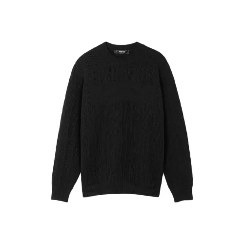 VERSACE Черный Мужской Трикотаж