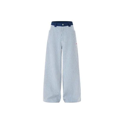 JNJK Blue Unisex Casual Pants JNJK Синий Унисекс Повседневные Штаны