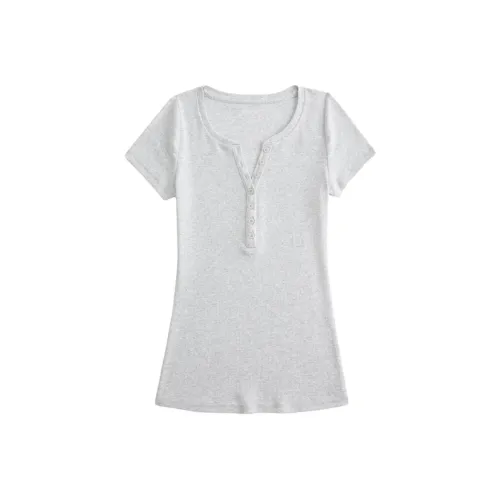 Hollister Серые Женские T-рубашки