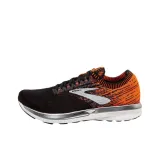 Черно-оранжевый