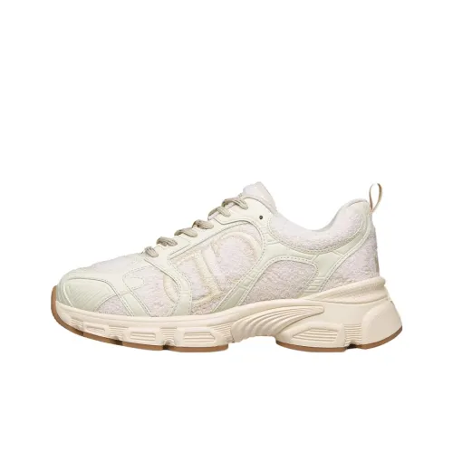 DIOR Chrono Casual Low Top Beige Women's