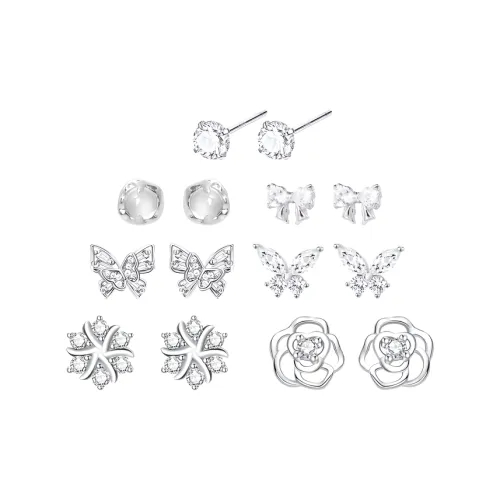 Серьги-гвоздики для ухода за пирсингом уха Barbie женские