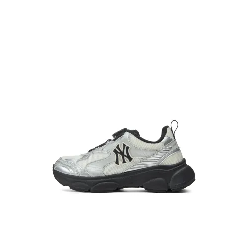MLB New York Yankees Детские беговые кроссовки Low Top Silver Kids