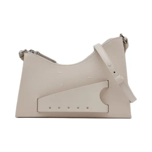 Maison Margiela Snatched Телячья кожа Сумка Маленькая Женская Белая
