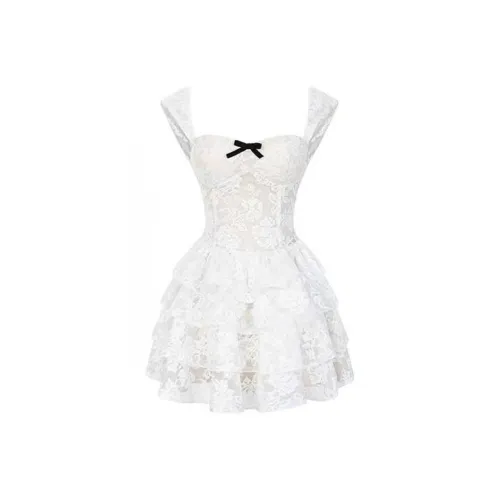 WOVLAS Женские Платья без рукавов