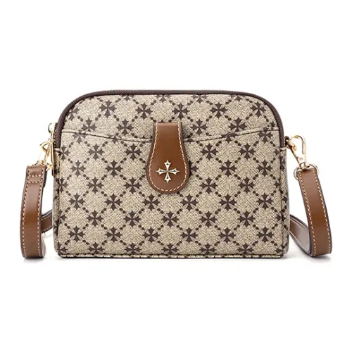 DOSRFINI ПУ (полиуретан) Курьерская сумка Сумка на плечо Маленькая Женская Многоцветная