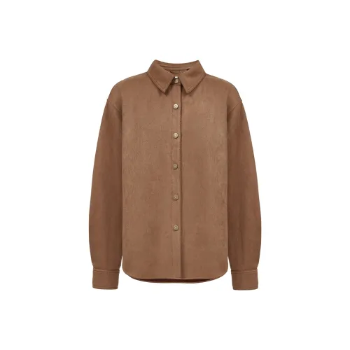 ONLY E12 Коровья кожа с цветом, женские рубашки