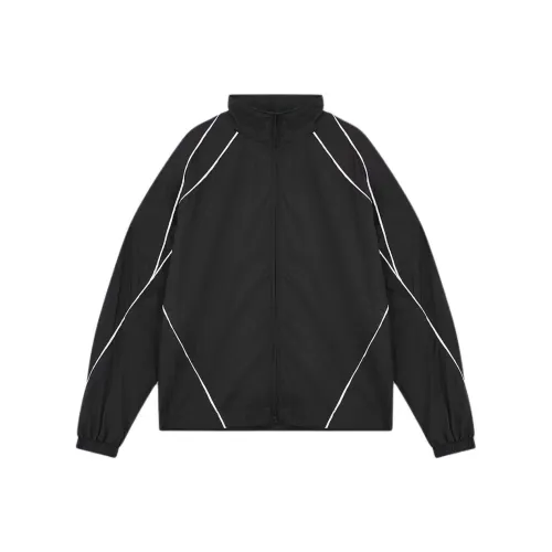 Jaded London Черный Vapor Tracksuit Топ Свитшот Унисекс