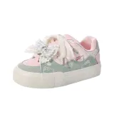 Розовая гуава, бант, эксклюзивная коробка для обуви - включает носки