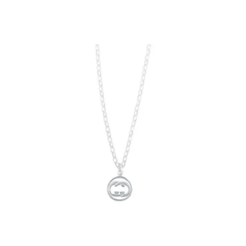 GUCCI Серебряные ожерелья Women's Silver