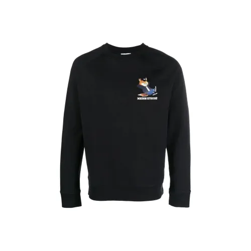 Maison Kitsune Свитшот Мужской Черный
