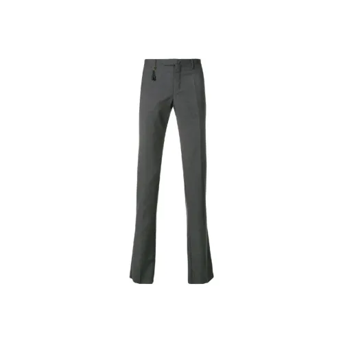 INCOTEX Gray Men's Casual Pants INCOTEX Серый Мужские Повседневные Брюки