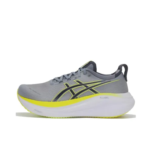 Asics Gel Nimbus 27 Беговые кроссовки Серый Мужской