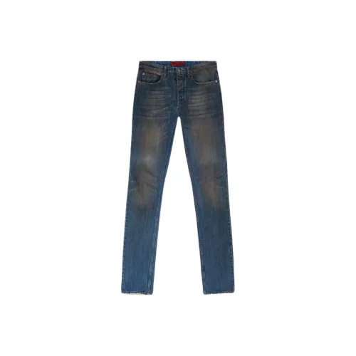 Jaded London Винтажные синие мужские джинсы