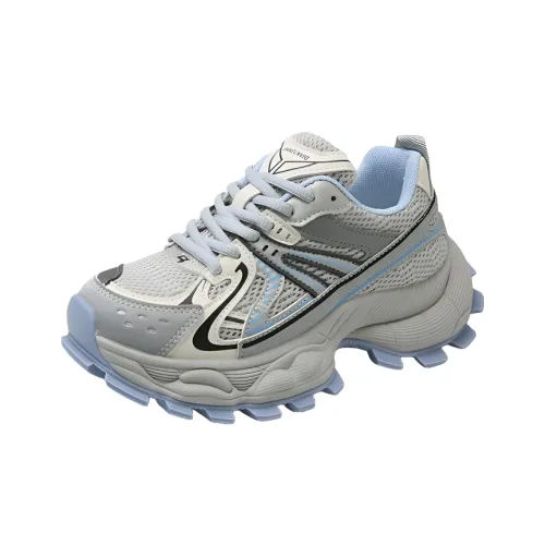 Green Feet Амортизаторы Shock Abrasion Resistant Slip Resistant Низкий Топ Толстая Подошва Кроссовки Женские