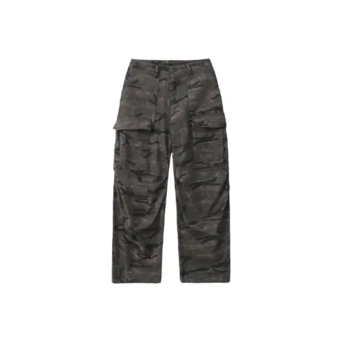 MOO&TONAL Камуфляж Унисекс Повседневные Штаны
