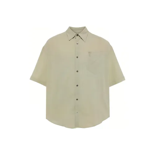 AMIPARIS Рубашка Мужская Шалфей Зеленый