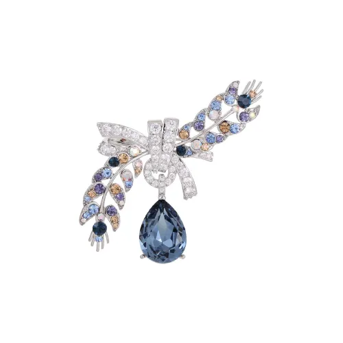 Фиолетовый медный сплав броши унисекс