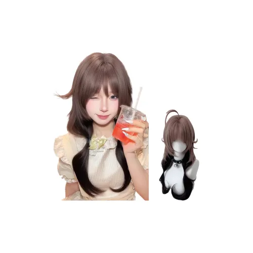 UMIFFA Медвежонок Guli Коричневый Омбре Перука для Женщин Волк Ласточкин хвост Коралловый Рыбка Голова Медуза Голова