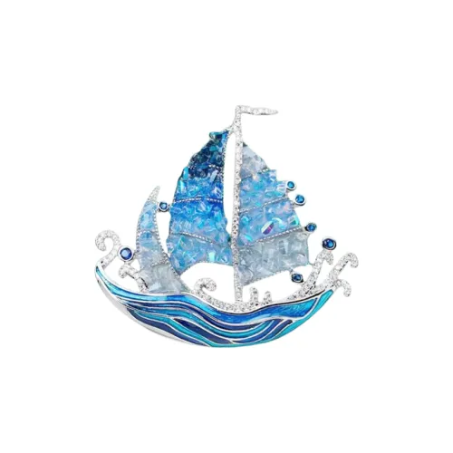 PUENTE Искусственный хрусталь Броши Унисекс