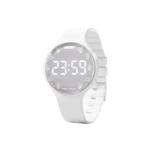 Disney Электронные Механические Часы Силиконовый Ремешок Унисекс Черный Циферблат