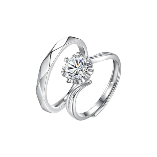 SHIAI Кольца из муассанита Унисекс