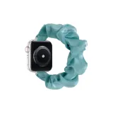 Резинка для волос - циан, бирюзовый