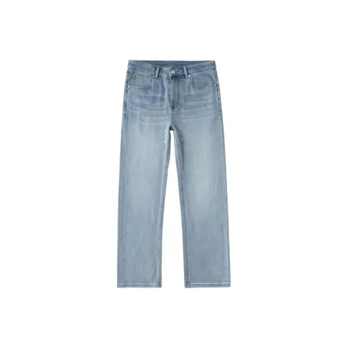 CHAORENBANG Лиоцелл Тенсел Джинсы Мужские