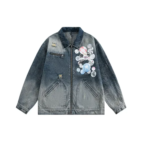 YPUT Синий Медаль Женские Куртки