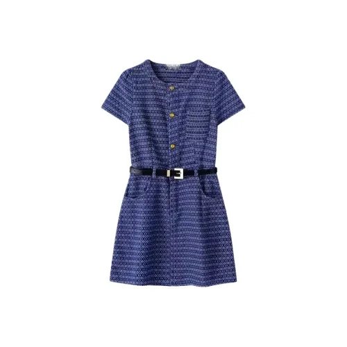 ABCMININ Короткий рукав платье женское